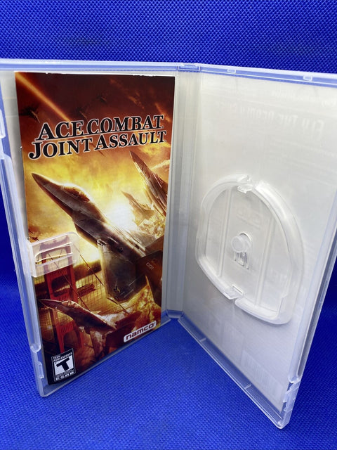 Ace Combat: Joint Assault (Sony PSP, 2010) Authentic Case + Manual Only NO GAME