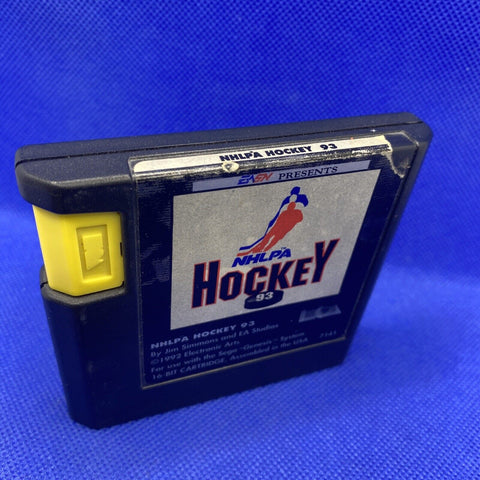 Lot of 3 Hockey Games - Sega Genesis - NHLPA Hockey, NHLPA, Mario Lemieux