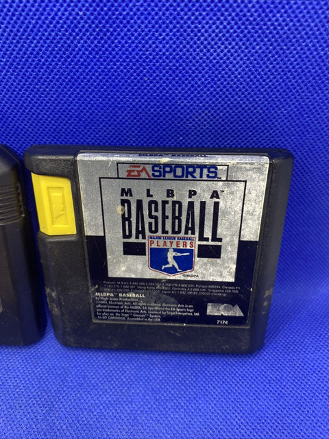 Lot of 6 Baseball Games - Sega Genesis - Hardball, MLBPA, World Series - Tested!