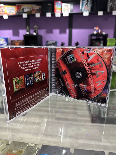 Atari Anniversary Edition Redux (Sony PlayStation 1, 2001) PS1 Complete Tested