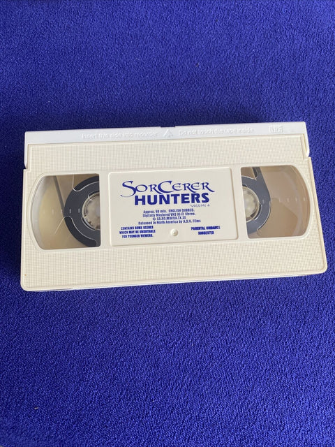 Sorcerer Hunters - Vol. 4: Phantoms of Love (VHS, 1999) Anime English Version