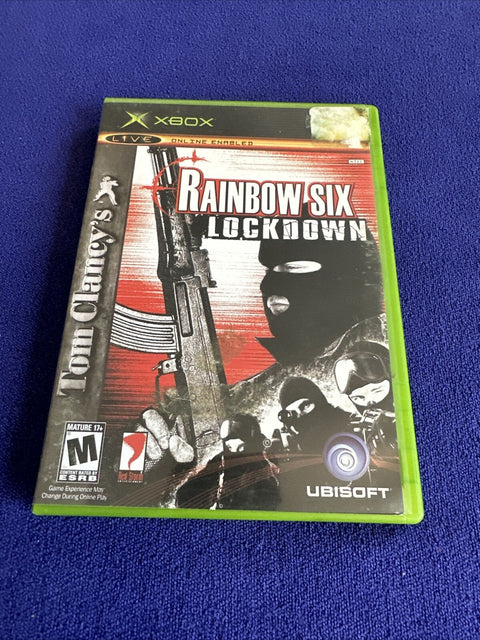 Rainbow Six 3, Black Arrow + Lockdown Original Xbox Lot Of 3 - Tested!