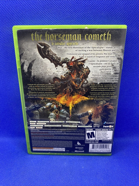 Darksiders (Microsoft Xbox 360, 2010) CIB Complete - Tested!