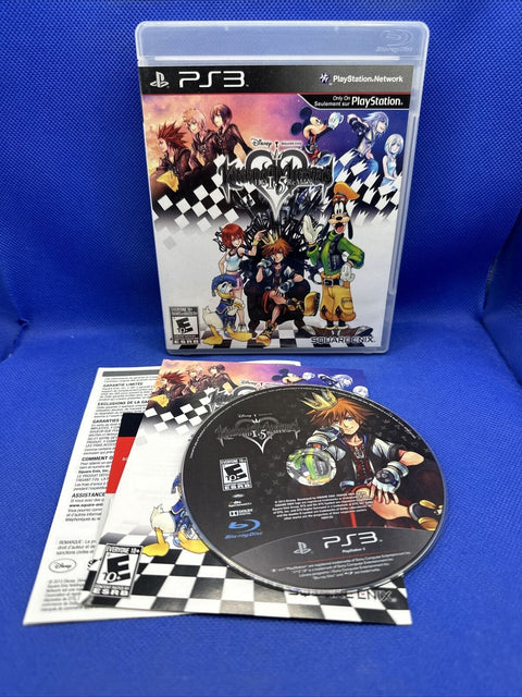 Kingdom Hearts HD 1.5 ReMIX (Sony PlayStation 3) PS3 CIB Complete - Tested!