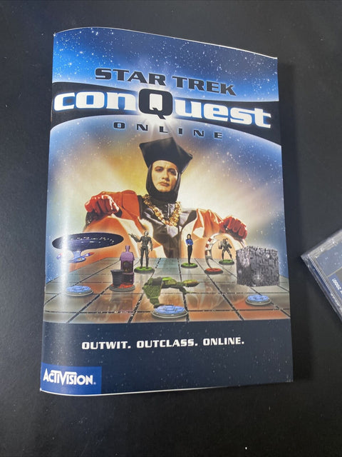 Star Trek Conquest Online (PC, 2000) Open Big Box, Game NEW + SEALED!