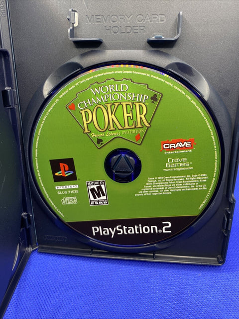 World Championship Poker DVD Edition (Sony PlayStation 2, 2004) PS2 CIB Complete