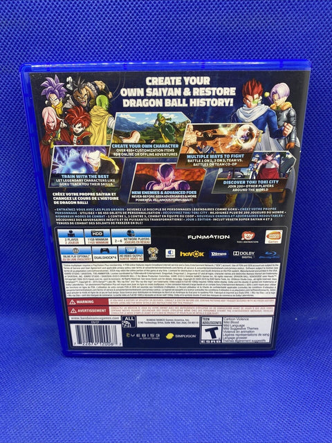 Dragon Ball XenoVerse -- Day One Edition (Sony PlayStation 4, 2015) PS4 Tested!