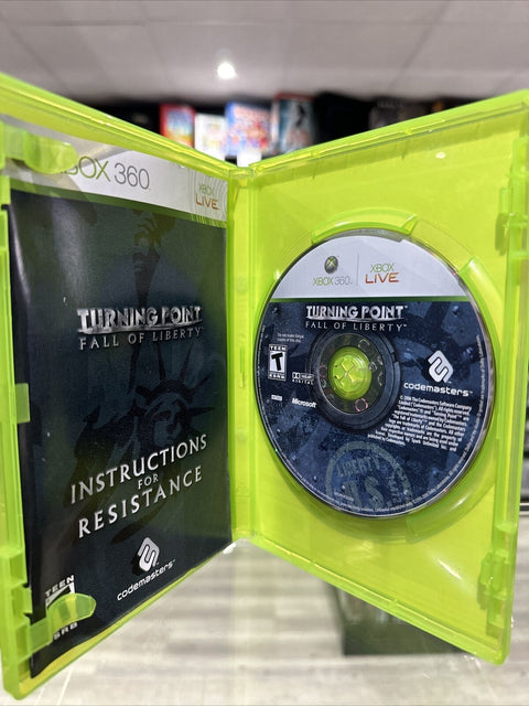 Turning Point: Fall of Liberty - Microsoft Xbox 360 - Complete Tested!