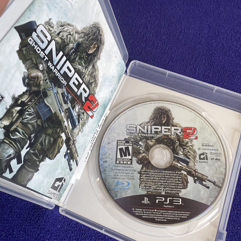 Sniper Ghost Warrior 1 And. 2 Lot PS3 (PlayStation 3) Complete Tested!