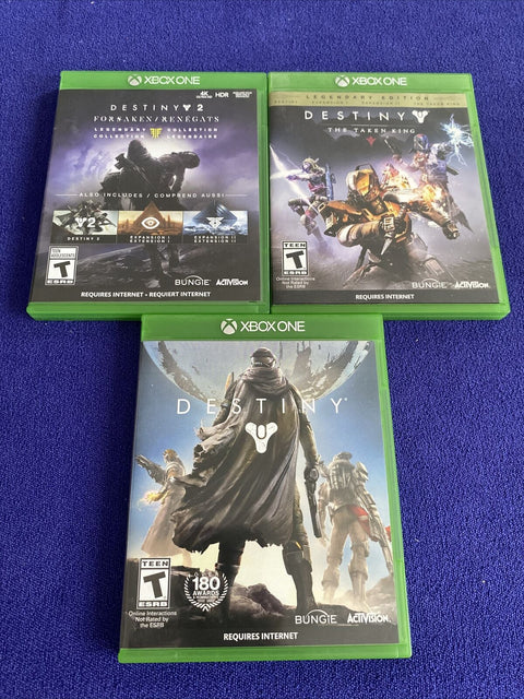 Destiny Xbox One Game Lot - XB1 Tested!