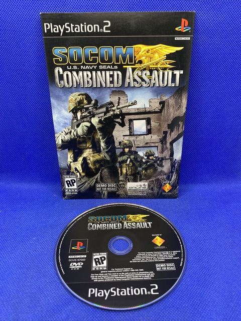 SOCOM: U.S. Navy SEALs Combined Assault - Demo Disc (Sony PlayStation 2) PS2
