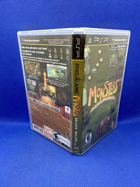 PixelJunk Monsters Deluxe (Sony PSP, 2010) No Manual - Case Damage - Tested!