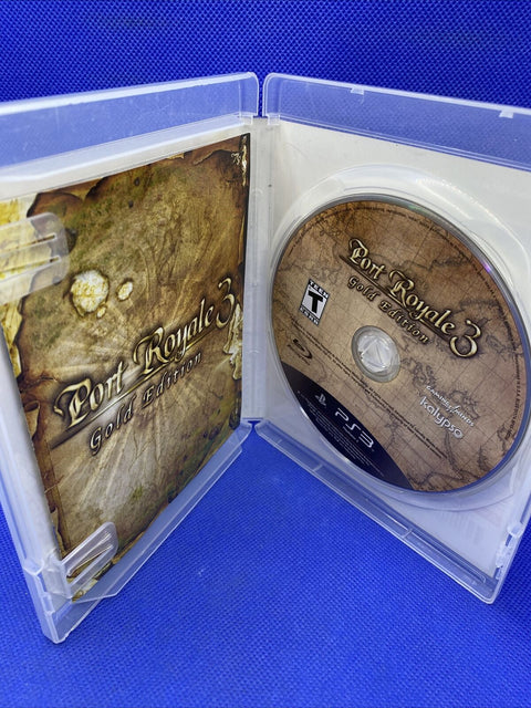 Port Royale 3 Gold Edition (Sony PlayStation 3, 2014) PS3 CIB Complete Tested