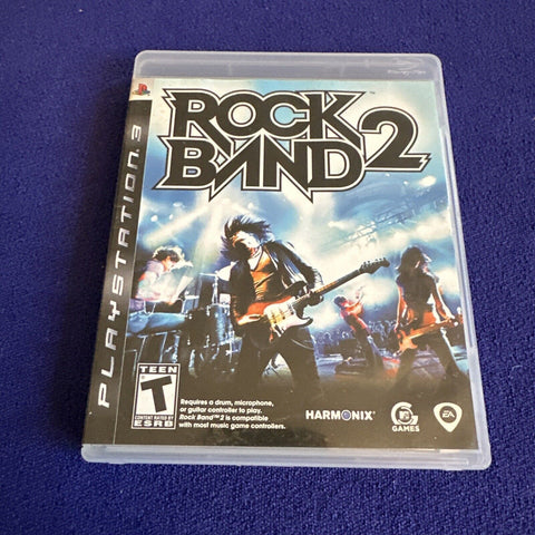 Rock Band 1 + 2 Lot (Sony PlayStation 3) PS3 Both Complete - Tested!