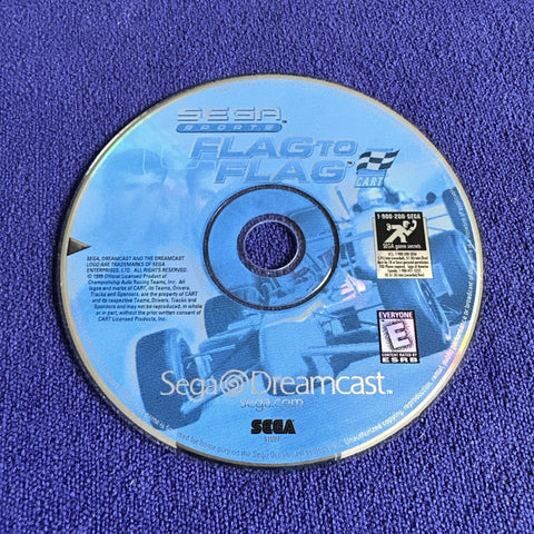 Flag to Flag (Sega Dreamcast, 1999) Disc Only - Tested
