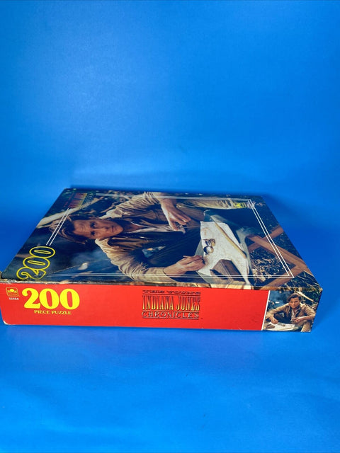 NEW! The Young Indiana Jones Chronicles Puzzle 1992 - Golden 200 Pieces - Sealed