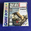 Zebco Fishing (Nintendo Game Boy Color, GBC) In Box - Tested!