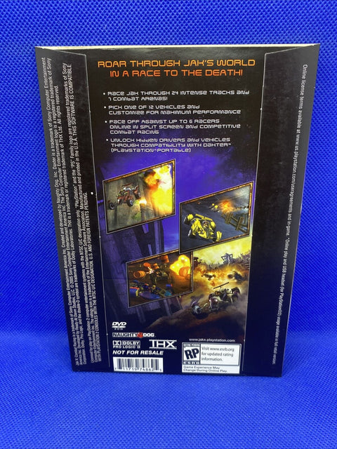 Jak X: Combat Racing (Demo Disc) (Sony PlayStation 2) PS2 w/ Sleeve - Tested!