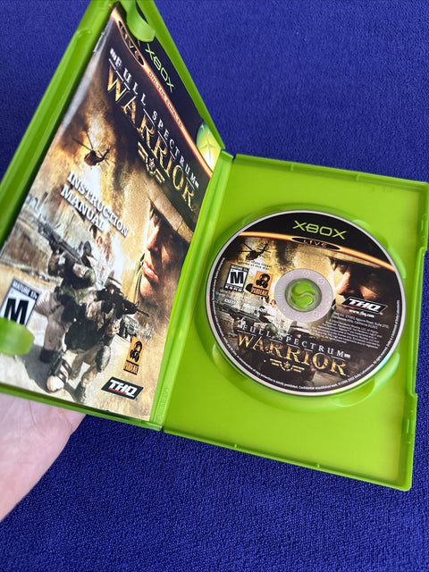 Full Spectrum Warrior + Ten Hammers Lot (Microsoft Original Xbox) Complete