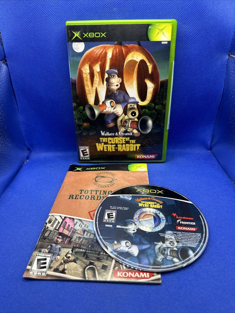 Wallace and Gromit The Curse of the Were-Rabbit (Original Xbox) Complete Tested