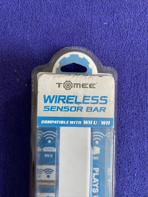 NEW! Tomee Wireless Controller Sensor Bar For Nintendo Wii / Wii U - Sealed!