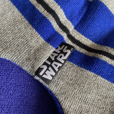 NEW! Star Wars R2D2 Knit Peruvian Winter Beanie Hat Toque NWT w/ Tags