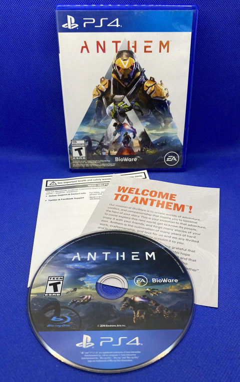 Anthem (Sony PlayStation 4 PS4, 2019) CIB Complete - Tested!