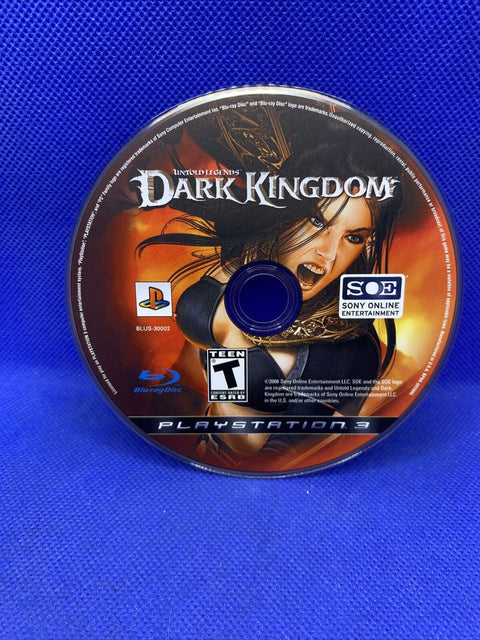 Untold Legends: Dark Kingdom (Sony PlayStation 3, 2006) PS3 CIB Complete Tested!