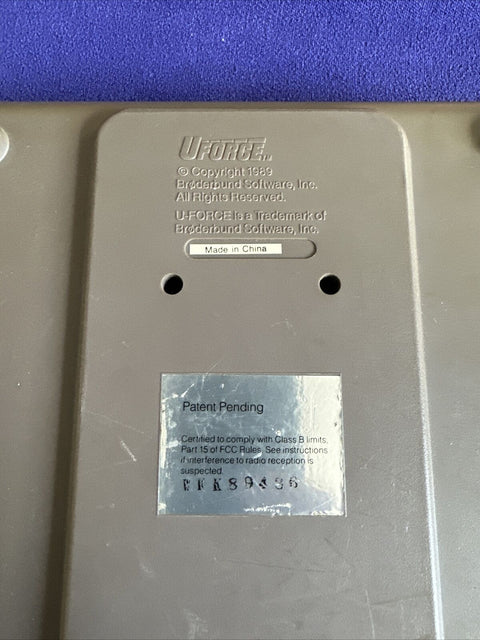 Vintage Nintendo - Broderbound NES UForce Controller Tablet Only - *UNTESTED*