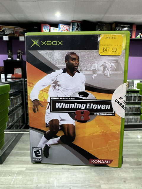 World Soccer Winning Eleven 8 International (Microsoft Original Xbox) Complete
