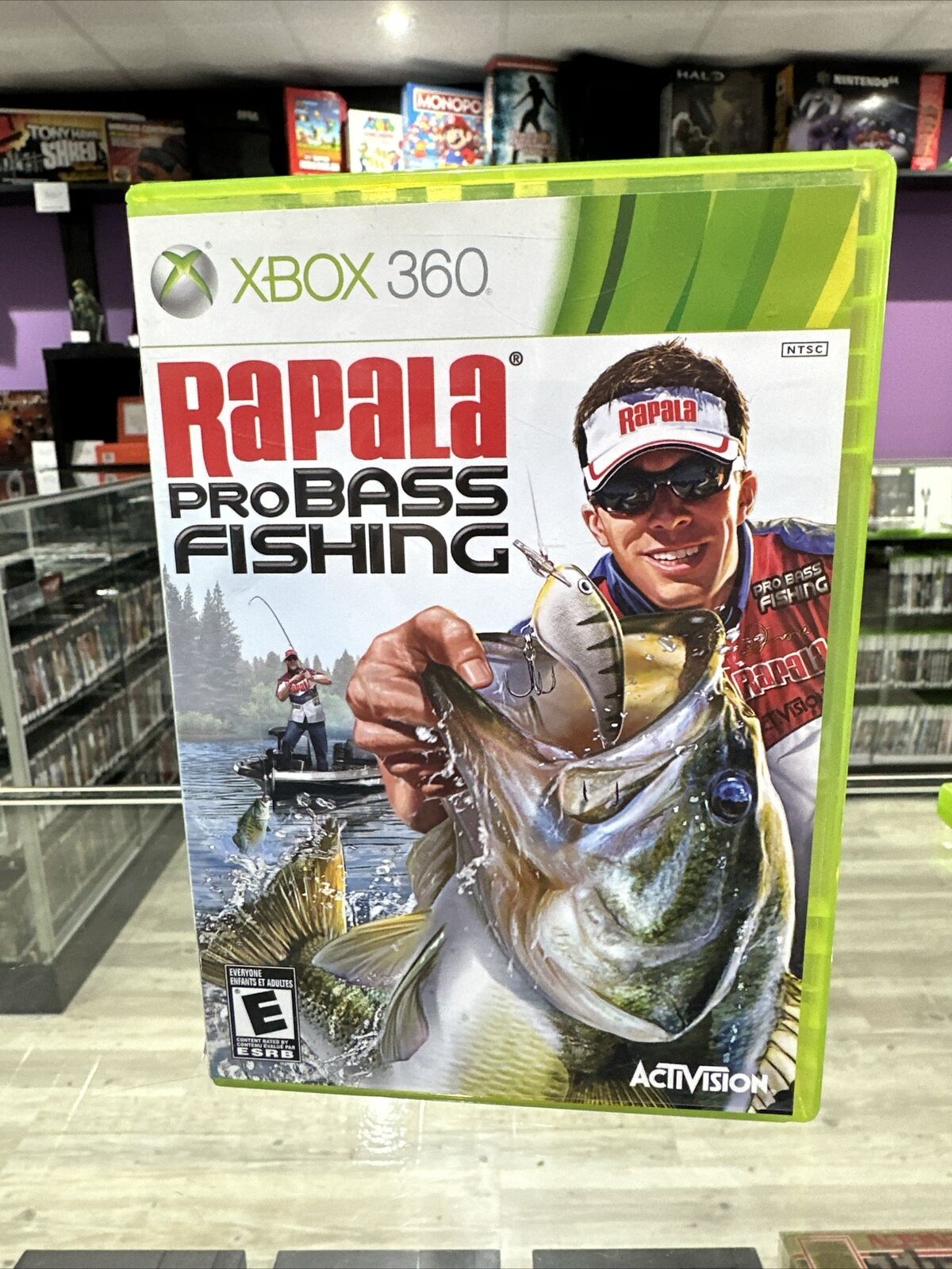 Rapala Pro Bass Fishing (Microsoft Xbox 360, 2010) Complete Tested!