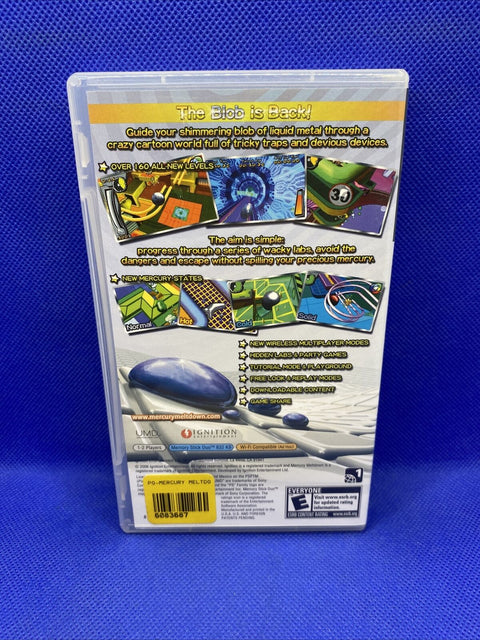 Mercury Meltdown (Sony PSP, 2006) CIB Complete, Tested!