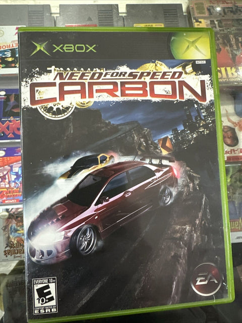 Need for Speed: Carbon (Microsoft Original Xbox, 2006) Complete Tested!