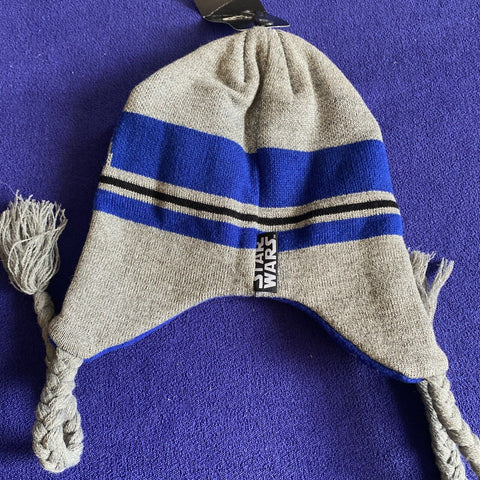NEW! Star Wars R2D2 Knit Peruvian Winter Beanie Hat Toque NWT w/ Tags