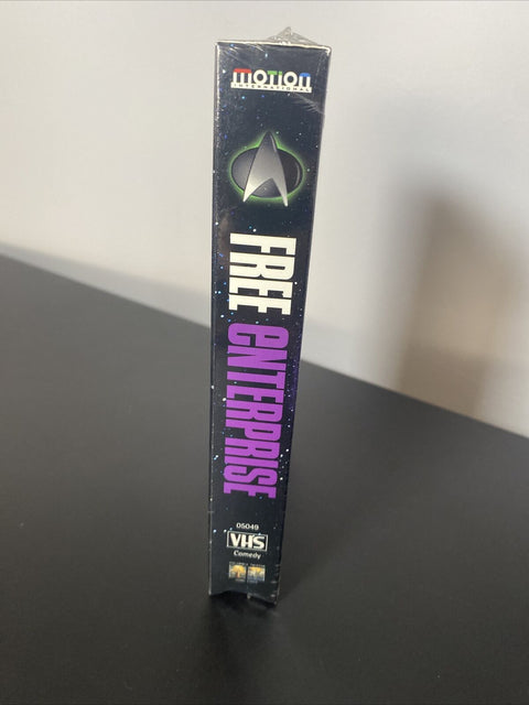NEW! PROMO COPY - Free Enterprise (VHS, 1999) Screening Copy - Factory Sealed!