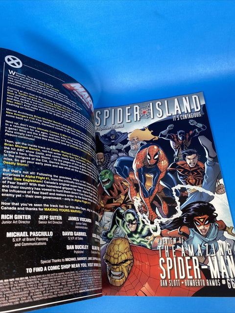 Marvel Mix-Tape #1 2011 Con Edition RARE Miles Morales Full Back Cover Ad