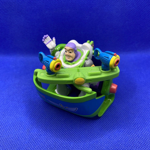 Buzz Lightyear Space Ranger Spin RETIRED Disney Parks Diecast Metal Toy Figure