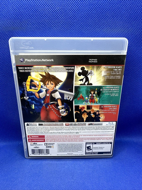Kingdom Hearts HD 1.5 ReMIX (Sony PlayStation 3) PS3 CIB Complete - Tested!