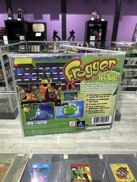 Frogger (Sony PlayStation 1, 1997) PS1 CIB Complete Tested!