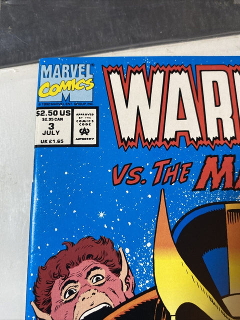 Warlock Vs. The Magus No. # 3 1992 - Marvel Comics Thanos Appearance!