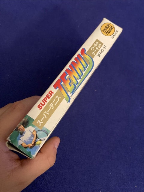 Super Tennis (Super Famicom SFC SNES) Japan Import Complete CIB