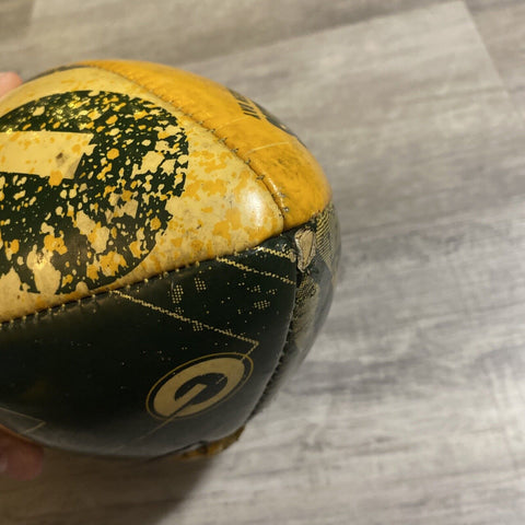 Vintage Wilson Green Bay Packers Football - Green + Yellow Gold “Frozen Tundra”