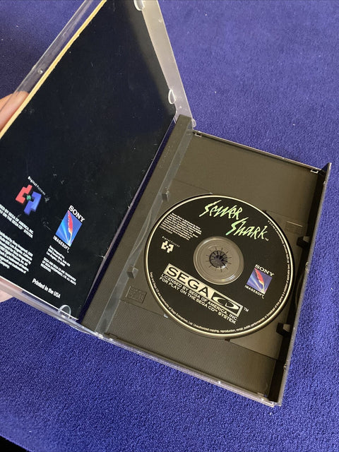 Sewer Shark (Sega CD, 1992) Big Box Black Version - Authentic + Tested w/ Manual