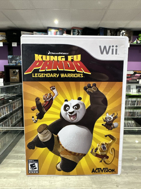 Kung Fu Panda: Legendary Warriors (Nintendo Wii, 2008) CIB, Complete Tested!