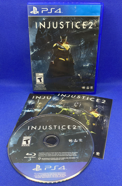 Injustice 2 (Sony Playstation 4, 2017) PS4 CIB Complete Tested