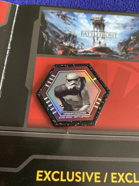 Star Wars Battlefront (Xbox One) w/ Topps Trading Disc - XB1 Complete Tested!