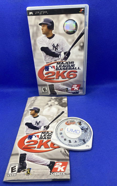 Major League Baseball 2K6 (Sony PSP, 2006) CIB Complete - Tested!