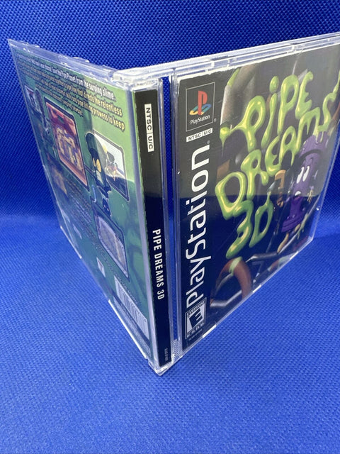 Pipe Dreams 3D (Sony PlayStation 1, 2001) PS1 CIB Complete - Tested!
