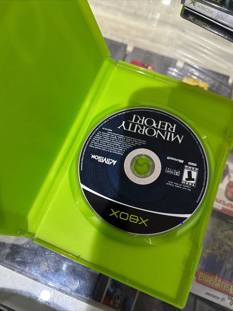 Minority Report (Microsoft Original Xbox, 2002) Tested!