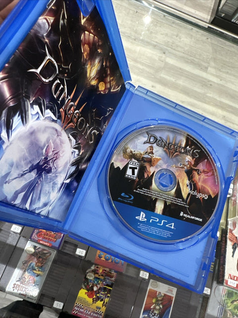 Dungeons III 3 (Sony PlayStation 4, 2017) PS4 Tested!